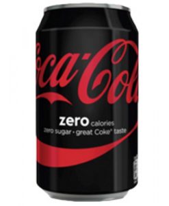 Blikje Cola zero